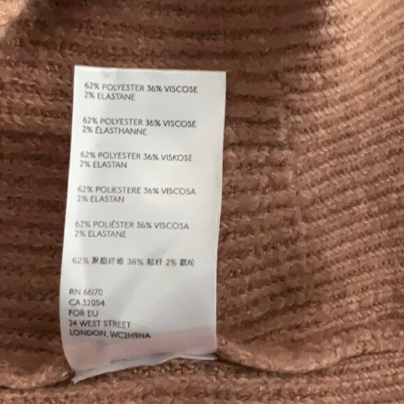 Free People Sienna Wrap Dress in Cocoa Size Small NWT - Picture 14 of 15